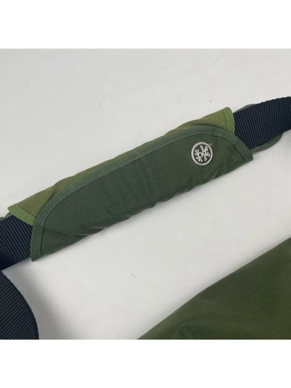 Crumpler Messenger Bag The Horseman Laptop Padded School Travel Green Canvas